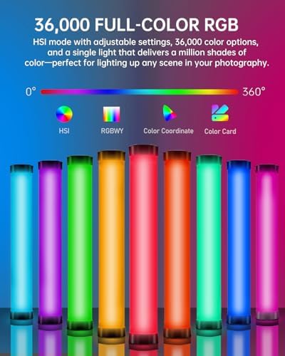 AMBITFUL A2 RGB Tube Light for Photography Video Full-Color - Image 6