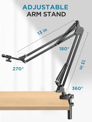 InnoGear Tablet Holder for Bed, Overhead Tablet Stand Phone Holder Mount - Image 5