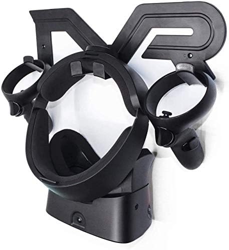 VR Headset and Controller Wall Mount Storage Stand Hook Compatible for Meta Quest 3 / Quest 2 / Pro / 1, PSVR 2, Pico 4, Hp Reverb G2, HTC Vive, Cosmos, Elite, Valve Index (Black) - Image 4