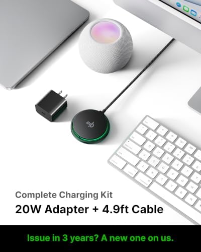 INIU Magnetic Wireless Charger, Qi2 15W Fast Charging Pad Travel Charger - Image 6