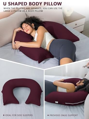 INSEN Reading Pillow, Back Pillow for Sitting in Bed and Couch, Gaming Pillow for Adults, Sit Up Support for Bed - Image 4