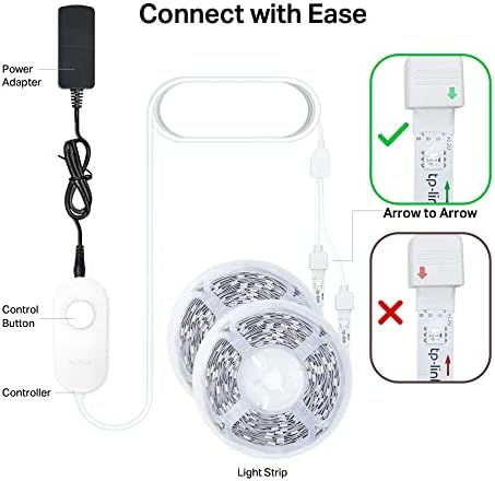 Kasa Smart LED Light Strip, RGB, 32.8ft, Multicolor, KL400L10 - Image 2