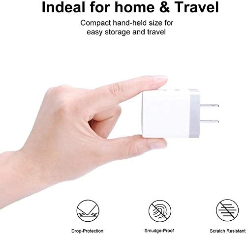 USB Charger Cubes, Wall Charger Adapter, Sicodo 3Pack Universal Travel 3.1A - Image 6