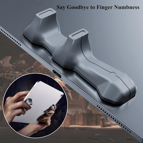 PXIRQ Gaming Handle for iPad, [Washable & Reusable] Anti-Slip Silicone Gamepad Grip, Multi-Finger Triggers Operation Tablet Game Controller for PUBG/Knives Out/Rules of Survival - Image 5