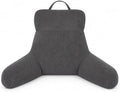 Reading Pillow with Arms for Bed Sitting Up, 18 Inch, Dark Grey by EASTSNOW