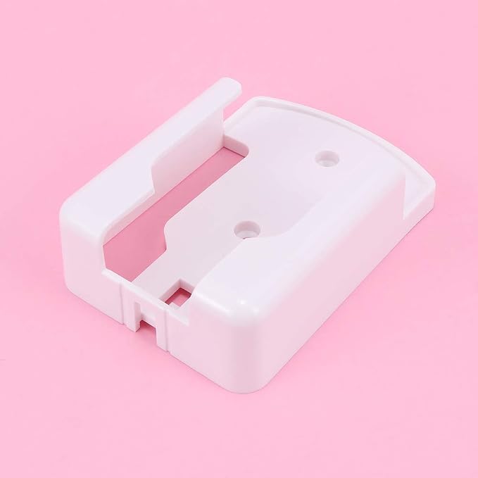 Leadigol 6cm Remote Control Holder Durable Storage Box Storage Bin TV Wall Mounted Bracket Base Air Conditioner Shelf Media Storage Racks Organizers 2PCS - Image 5