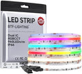BTF-LIGHTING 16.4FT WS2811 Dual IC Chasing RGBCCT DC24V COB LED Strip IP66 by BTF-LIGHTING
