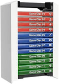 Game Holder for PS3 for PS4 for PS5 Game Tower for Xbox, Up to 12 Discs by Bealuffe