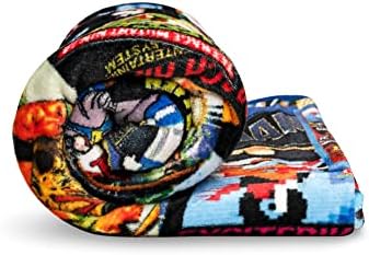 8-Bit Armageddon Retro Video Games Fleece Throw Blanket | Plush Soft Polyester Cover for Sofa and Bed, Cozy Home Decor, Luxury Room Essentials | Novelty Gifts for Adults and Kids | 45 x 60 Inches - Image 3