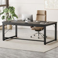 Mericonia 63x28 Inch Computer Desk, 1" Thick Heavy Duty Office Table by MERICONIA