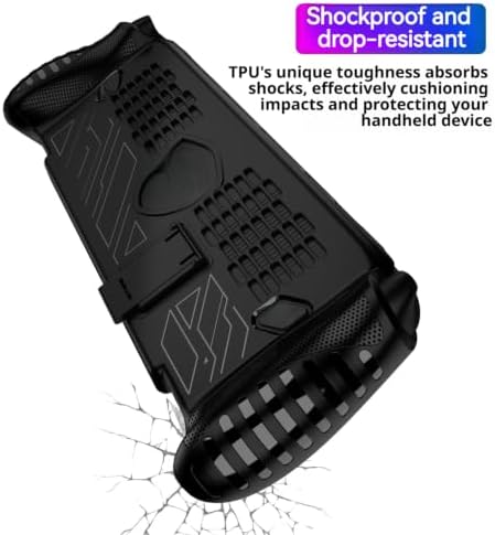 TEHAOUU TPU Protective Case, Compatible with MSI Claw 8 EX AI+ Handheld Game Console, Built-In Kickstand Cover, Game Console Shell for Desktop & Portable Gaming - Image 4