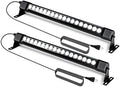 2Pack 36W Wall Washer Light 2FT 4000K 120V IP67 Waterproof Plug-in by nanzgecc