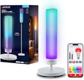 Monster Adjustable Smart Floor Lamp, Multicolor LED Floor & Table Lamp with App & Voice Control, Music Sync, Dimmable Ambient Lighting for Bedroom, Gaming Room & Living Room by Monster