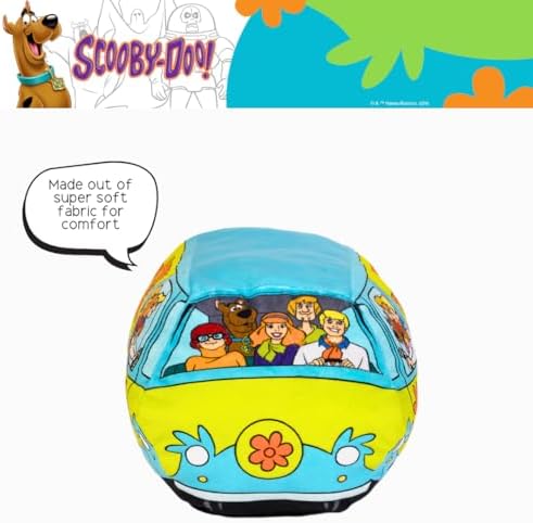 Scooby Doo Mystery Machine Van Bedding Super Soft Cozy Decorative Cuddle Pillow, (Officially Licensed Product) By Franco - Image 5