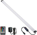 Dimmable Under Cabinet Lighting, RGB LED Light Bar, RF Remote Control Lamp, Multicolor Under Counter Lights for Desk, Room, Cupboard, Hallway, Shelf, Closet (24 Inch) by LAIFUNI