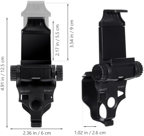 Gadpiparty Game Controller Phone Clip Adjustable Controller Phone Mount for Smart Gaming Secure Clamp Bracket Holder Ergonomic Gamepad Cradle 1 Pack - Image 2