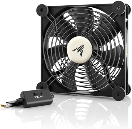 AC Infinity MULTIFAN S4, Quiet 140mm USB Fan by ACInfinity