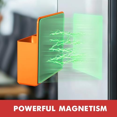 BEYGORM Plastic Magnetic Pen Holder, Powerful Magnet, 2 Pack - Image 3