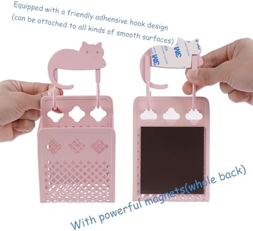 2 Pack Magnetic Pen Holder, Strong Magnet Dry Erase Marker Holder - Image 4