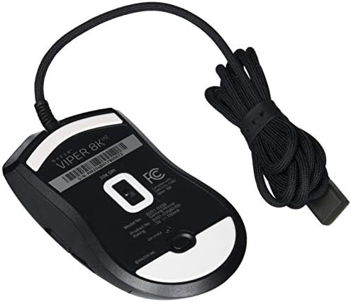 Razer Viper 8KHz Ultralight Ambidextrous Wired Gaming Mouse: Fastest Gaming Switches - 20K DPI Optical Sensor - Chroma RGB Lighting - 8 Programmable Buttons - 8000Hz HyperPolling - Classic Black - Image 3