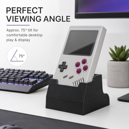 Desktop Gaming Stand for Retroflag GPi CASE – Upright Display Dock | Cable-Free Design | Stable Non-Slip Base for Retro Handheld Console Accessories - Image 3