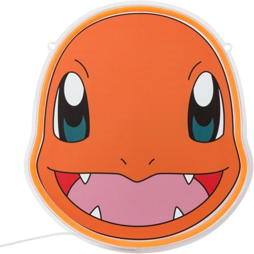 Silver Buffalo Pokémon Charmander LED Neon Style, Wall Art - Image 2