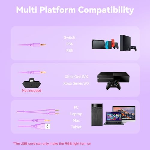 IMYB A36 Gaming Headset with Mic Stereo Headphones for Pc, PS5, Xbox - Image 5