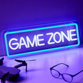 Neon Lights Gamer Room Decor, LED Gaming Lights, Boys Bedroom Decor by NELUX