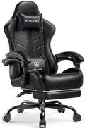 GTPLAYER Gaming Chair for Adults, Computer Chair with Footrest, Black | Ergonomic Video Game Chair with 90-155° Recline, Removable Headrest & Lumbar Support, All-Day Comfort for Home & Office by GTPLAYER