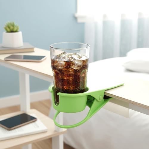 4Pcs Drinking Cup Holder Clip, Desk Adirondack Chair with Cup Clip Holder for Water Drink Beverage Soda Coffee Mug - Image 7