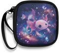 Starry Night Axolotl Lightweight Headphone Storage Bag, Portable Headset Carrying Pouch Headphone Case Bag Soft Travel Pouch for Ear Headphones/Neckband Earbuds by Unknown