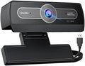 1080P Webcam with Microphone, Full HD Streaming Camera, Noise Cancelling, Auto Light Adjustment, USB Plug-and-Play Computer Camera, for Desktop PC or Laptop by XOCLON