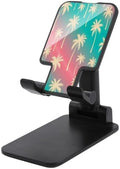 Collapsible Coconut Palm Tree Red Green Desktop Phone Holder by Unknown