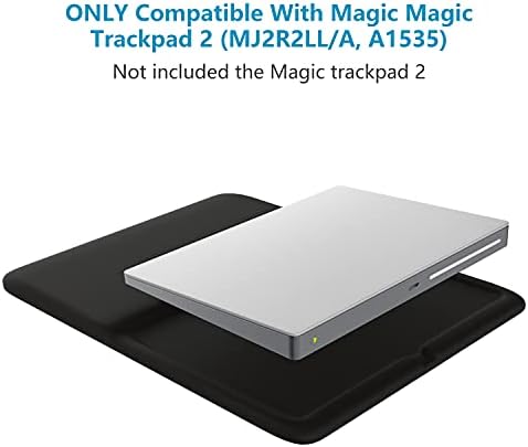 HONKID Wrist Rest for Magic Trackpad 2(MJ2R2LL/A, A1535), Black - Image 3