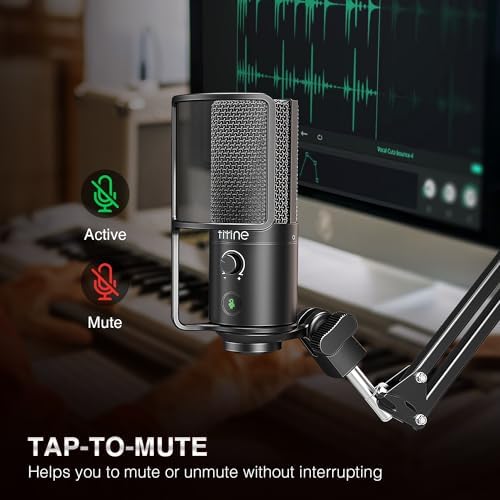 FIFINE T669PRO1 USB Studio Recording Microphone for Podcast, Singing - Image 4