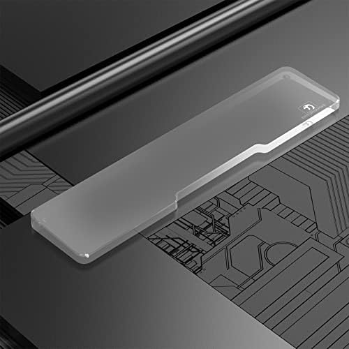 Acrylic Keyboard Wrist Rest - TENKEYLESS (TKL) 80% Keyboard- Mechanical Keyboards Ergonomic Palm Rest for Computer Keyboard,Anti-Slip Base,Wrist Pad for Laptop,Office & Home-Easy Typing - Image 6