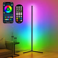 RIYO LED Corner Floor Lamp RGB Color Changing Standing Lamp App Remote Sync by RIYO