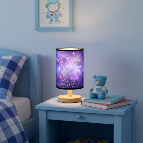 Glooglitter Space Galaxy Table Lamp Planets Gifts 3 Colors Dimmable Lights 11.02 x 5.12 Inch Planets Night Light Bedside Lamps Decoration for Bedroom Desk Birthday Gifts Home Decor - Image 4