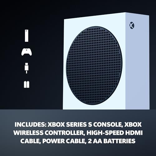 Xbox Series S - All Digital Gaming Console - 512GB SSD - Includes Wireless Controller - 120FPS - Robot White - Image 4