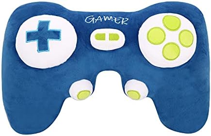 L LIFETIME Gaming Pillow for Reading, Working, Lap Desk, Arm Rest Pillow, Gamer Room Decor for Boys, Memory Foam Bed, Sofa Rest Plush Soft Throw Cushion Pillow for Gamers of All Ages by LLIFETIME