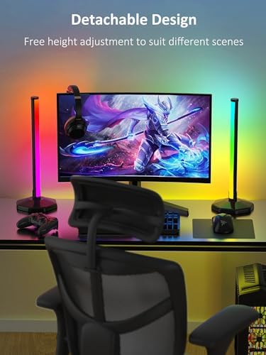 RGB Corner Floor Lamp：Uocub 16 Million DIY Colors & 68+ Scene LED Smart Modern Floor Lamp with Timing, Music Sync, App and Remote Control Standing Lamp for Living Room - Image 4