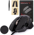 HOTLINEGAMES New 2.0 Anti Slip Mouse Grip Tape Compatible with Logitech G502 Wired / G502 Wireless Gaming Mouse Skins, Sweat Resistant, Cut to Fit,Easy to Apply, Professional Mice Upgrade by HOTLINEGAMES