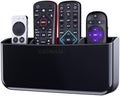 TotalMount Drop-Free Remote Holder – Removable Adhesive Strips – XL Black by TotalMount