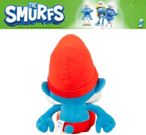 Franco The Smurfs Papa Smurf Bedding Super Soft Cozy Cuddle Pillow Buddy, (Officially Licensed Product) Collectibles - Image 6