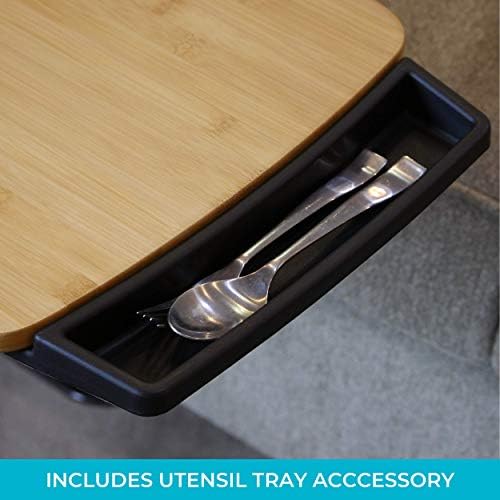 Stander TV Table Accessory Bundle, Only Works with The Omni Tray, Includes Cup Holder, Utensil Compartment, and Base Tube Organizer - Image 2