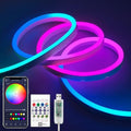 iNextStation 6.56FT Smart IC LED Strip Lights 5V USB RGB Neon Rope Lights by inextstation