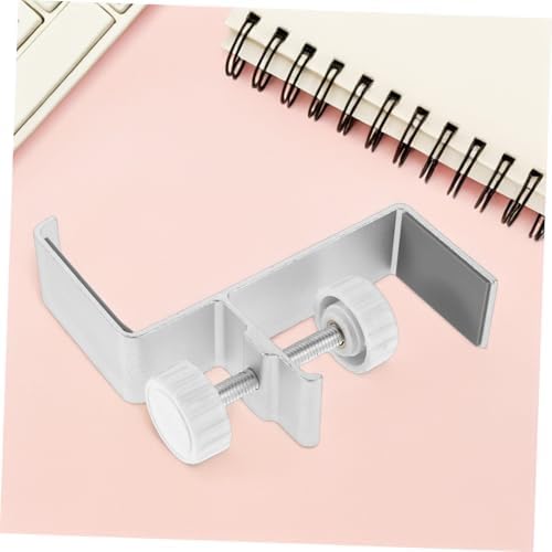 Happyyami Headset Stand Clamp for Desk Under Desk Headphone Hanger Hook Versatile Storage for Headphones Cables and More Easy Installation No Tools Required Stylish Design - Image 6