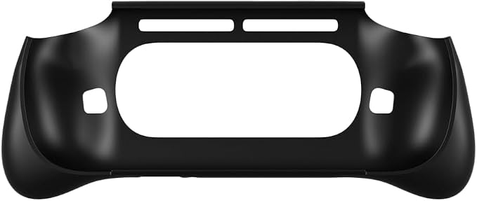 Hand Grip Cover Case for Retroid Pocket 6, Ergonomic Handle Grip Case Protective Cover TPU Shell Protector Stand Holder for RP6 Gaming Console Accessories (Black) - Image 5