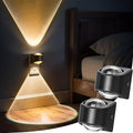 Briignite Projector Night Light, Rotating Lights Plug into Wall Warm,2 Pack by WelcometoBriigniteenjoyyourtimehere