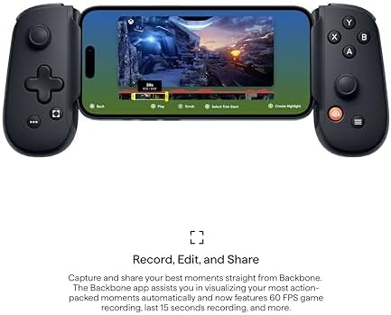 BACKBONE One Mobile Gaming Controller, USB-C, 2nd Gen | For Android & iPhone 15/16/17, 2nd Gen, Play Xbox, Fortnite, Call of Duty, & More - Image 7